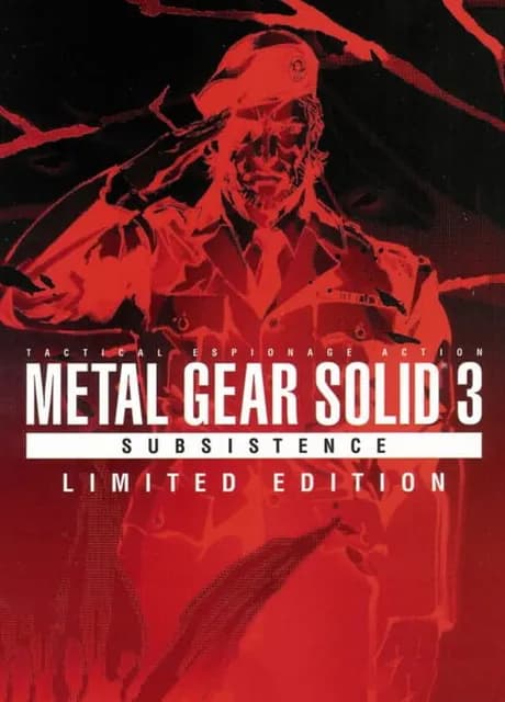 Metal Gear Solid 3: Subsistence - Limited Edition