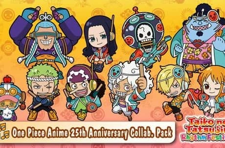 Taiko no Tatsujin: Rhythm Festival - One Piece Anime 25th Anniversary Collab. Pack