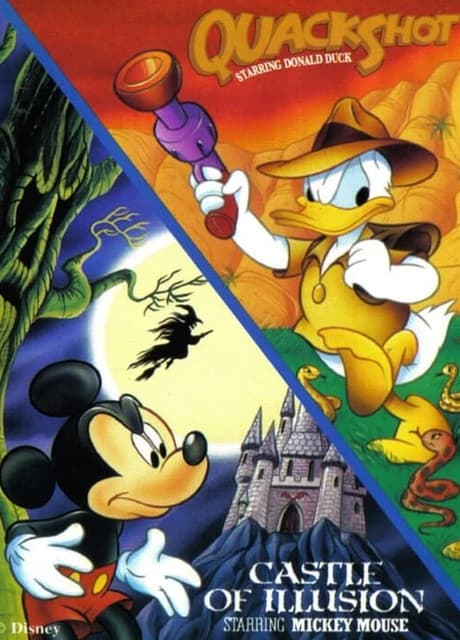 The Disney Collection: Quackshot Starring Donald Duck & Castle of Illusion Starring Mickey Mouse