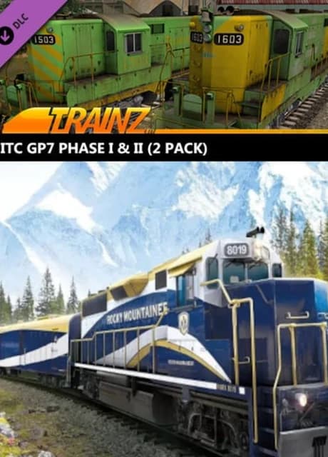 Trainz Railroad Simulator 2019: ITC GP7 Phase I & II (2 Pack)