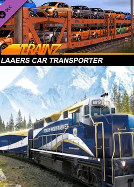 Trainz Railroad Simulator 2019: Laaers Car Transporter